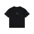 Balenciaga x WFP World Food Programme Blue Print Short Sleeve Tee — Black