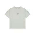 Balenciaga x WFP World Food Programme Blue Print Short Sleeve Tee — Cream