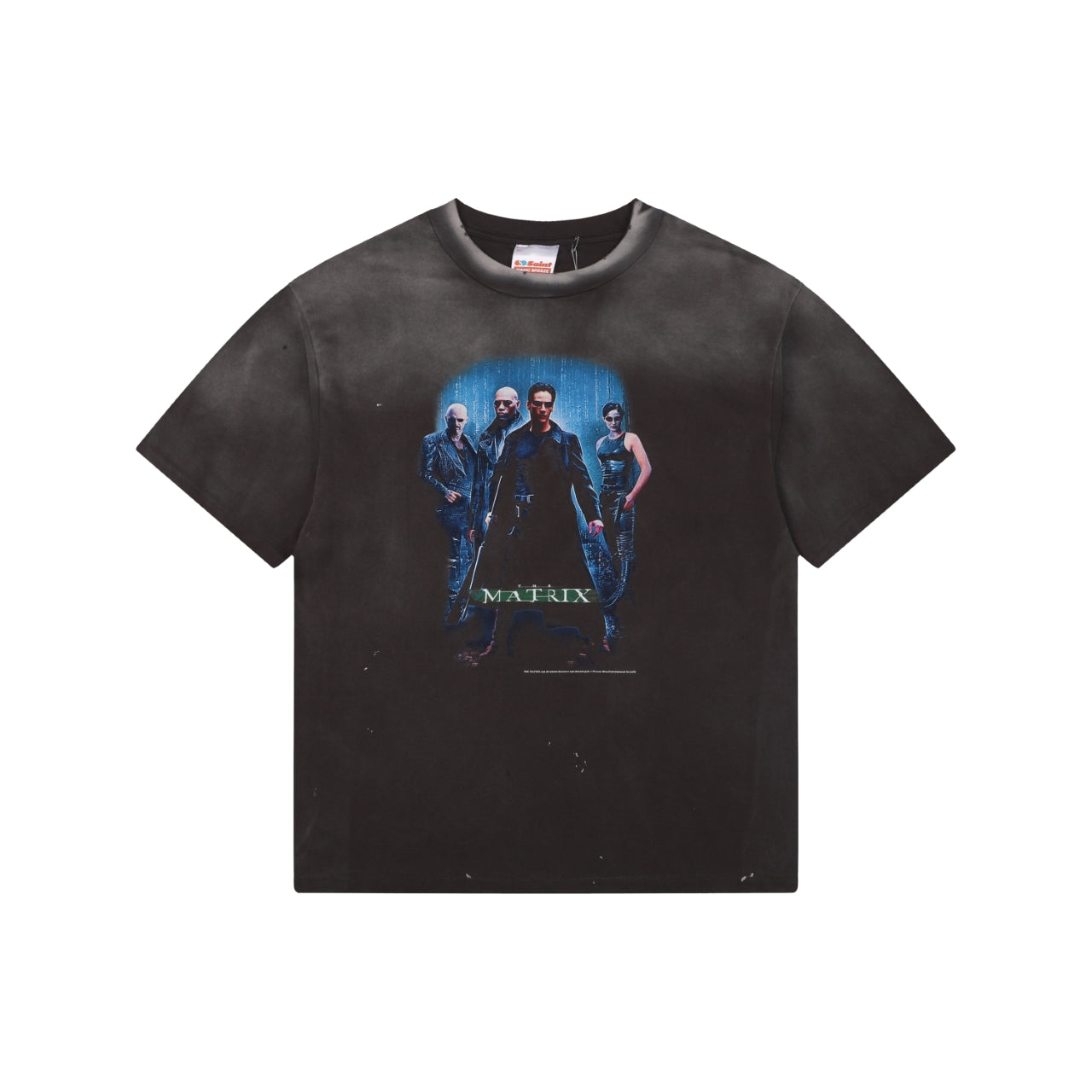 Saint Michael x The Matrix Movie Poster Graphic Print Short Sleeve Tee