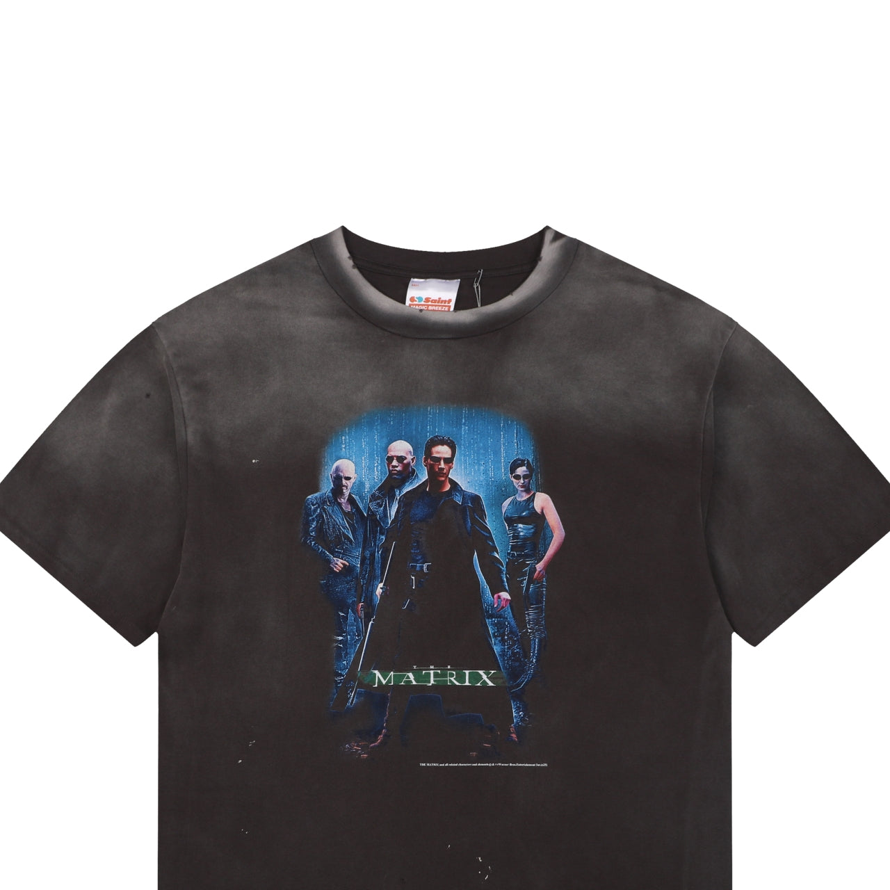 Saint Michael x The Matrix Movie Poster Graphic Print Short Sleeve Tee