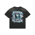 Saint Michael SAINT666 Rose Jesus Tattoo Graphic Print Short Sleeve Tee