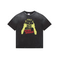 Saint Michael Saint Patrol Hell Car Skull Graphic Print Short Sleeve Tee