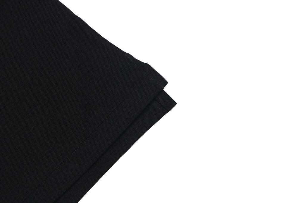 Ralph Lauren Pony Logo Embroidered Polo Short Sleeve — Black