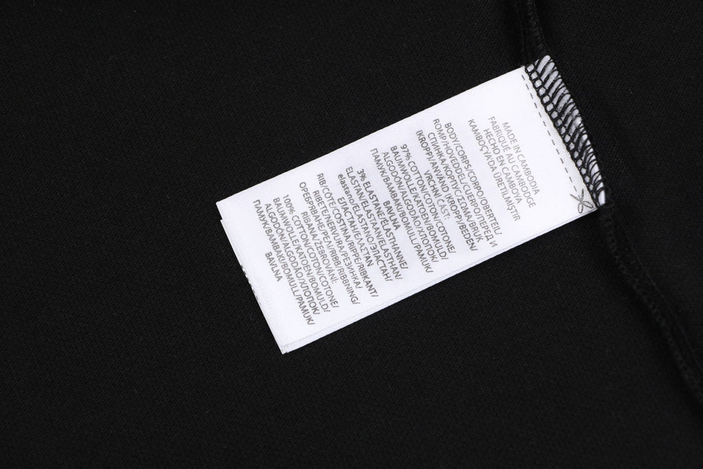 Ralph Lauren Pony Logo Embroidered Polo Short Sleeve — Black