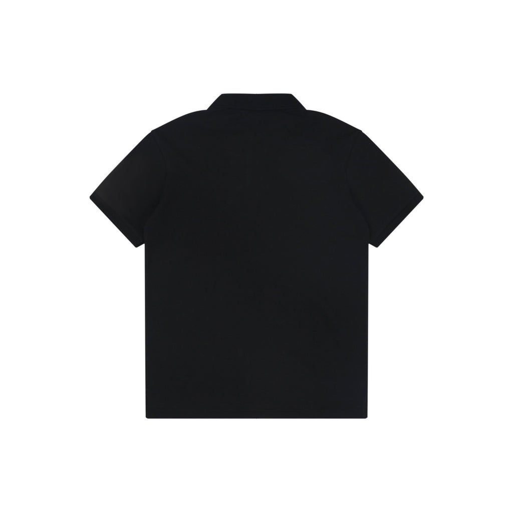 Ralph Lauren Pony Logo Embroidered Polo Short Sleeve — Black