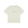 Stone Island Speed Star Logo Print Short Sleeve Tee – Cream