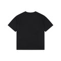 Balenciaga Signature Double BB Logo Print Short Sleeve Tee – Black