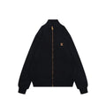 Louis Vuitton LV Monogram Leather Patch Reversible Bomber Jacket – Black