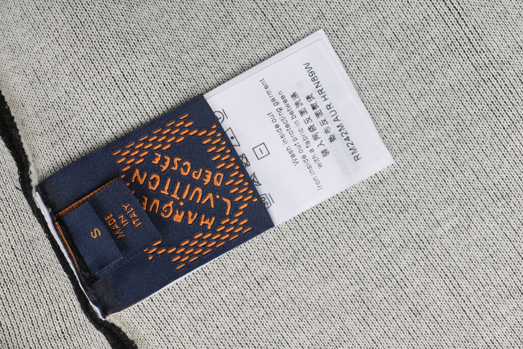 Louis Vuitton LV Intarsia Star Panel Zip-Up Hoodie – Black