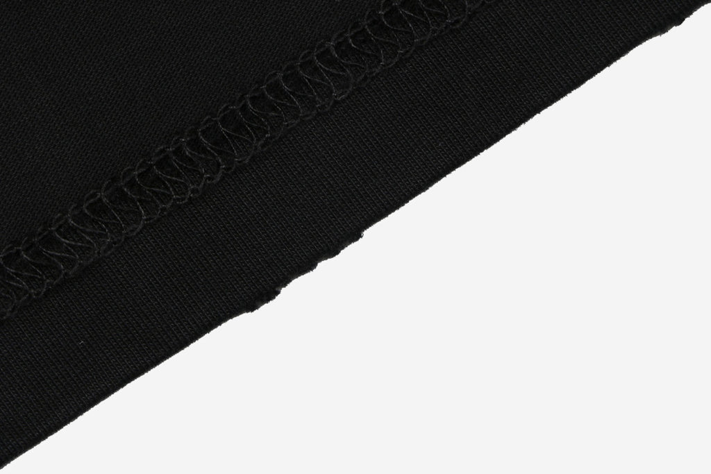 Balenciaga Tape Blur Graffiti Logo Print Short Sleeve Tee – Black