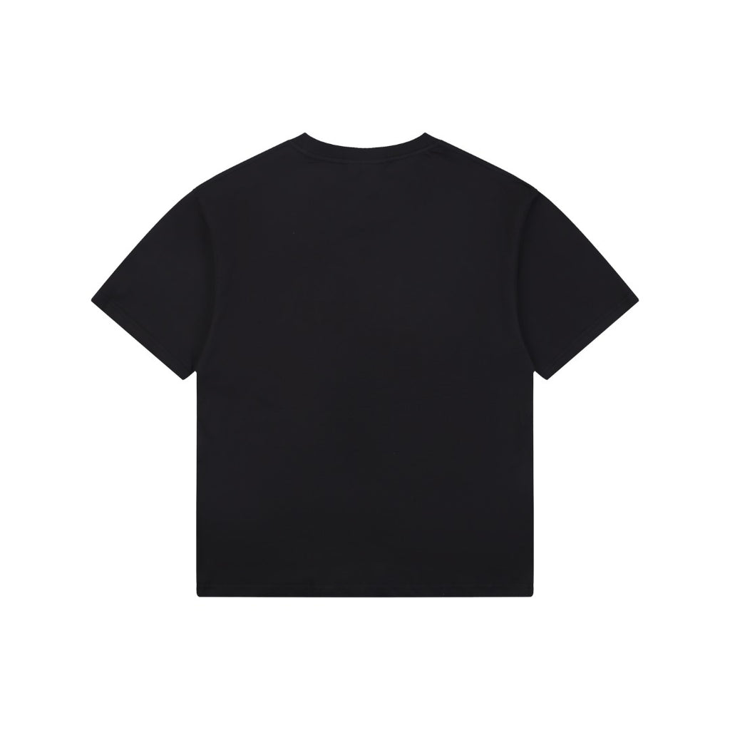 Balenciaga Avenue George V Paris Street Scene Photo Print Short Sleeve Tee – Black