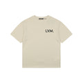 Louis Vuitton L.V.M. Leather Patch Label Short Sleeve Tee – Cream