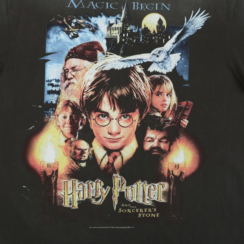 Saint Michael x Harry Potter and the Sorcerer's Stone Movie Poster Graphic Print Short Sleeve Tee