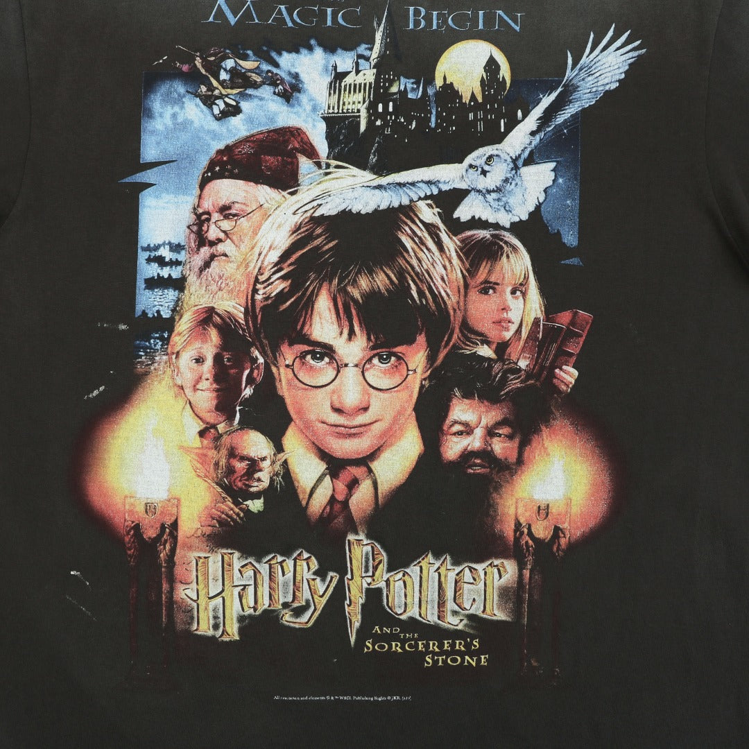 Saint Michael x Harry Potter and the Sorcerer's Stone Movie Poster Graphic Print Short Sleeve Tee