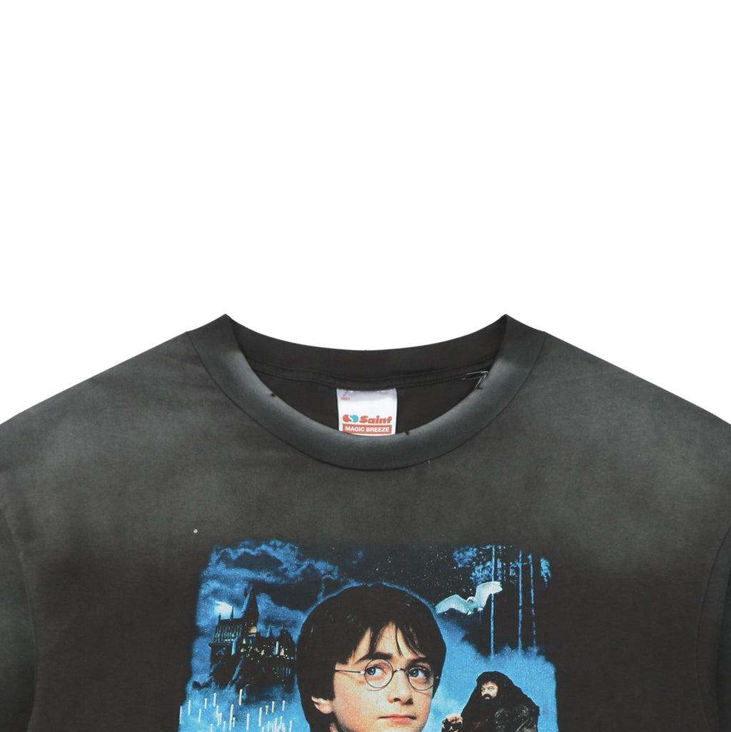 Saint Michael x Harry Potter Hogwarts Castle Graphic Print Short Sleeve Tee