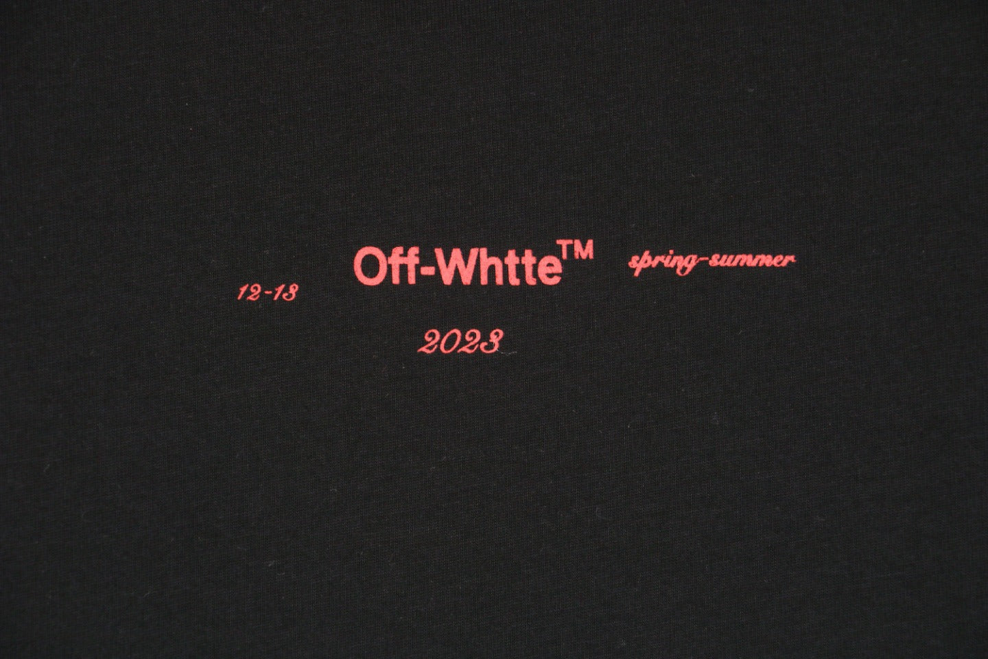 Off-White Co. Virgil Abloh 19SS Multicolor Dye Arrow Graphic Print Short Sleeve Tee – Black