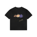 Louis Vuitton LV Hand-Painted Graffiti Pumpkin Graphic Short Sleeve Tee – Black