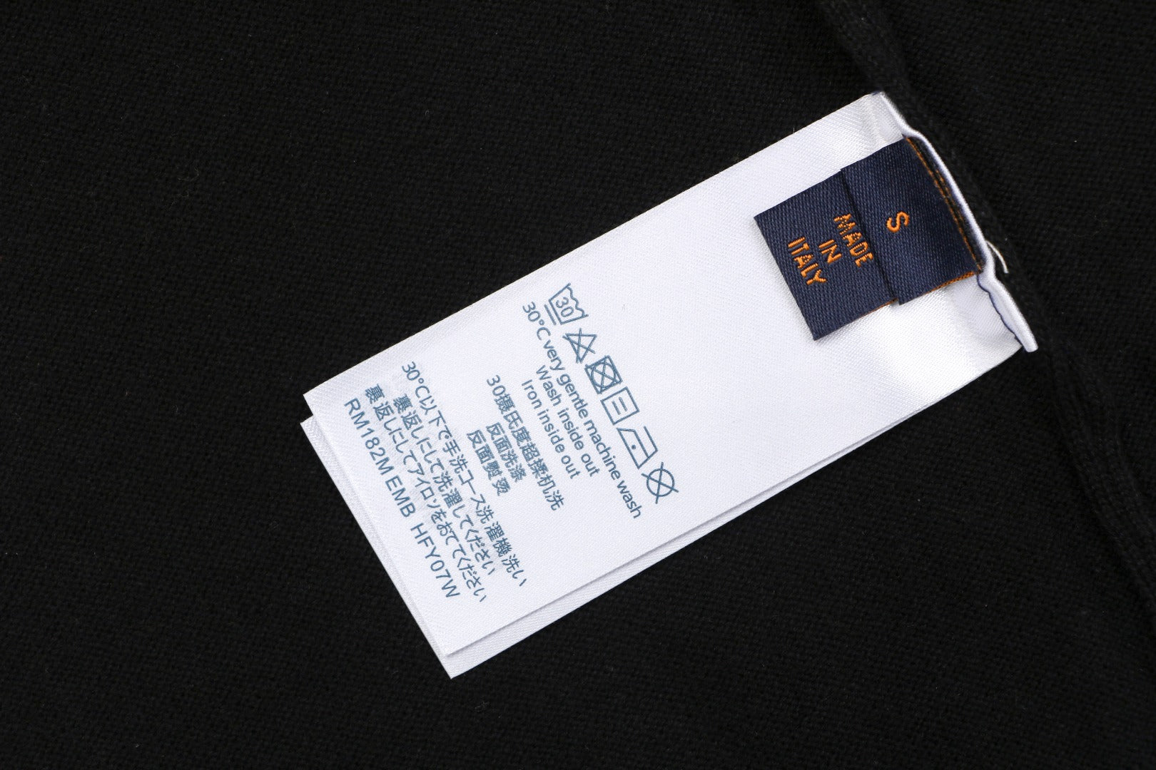 Louis Vuitton LV Trunk Jacquard Shield Graphic Short Sleeve Tee – Black