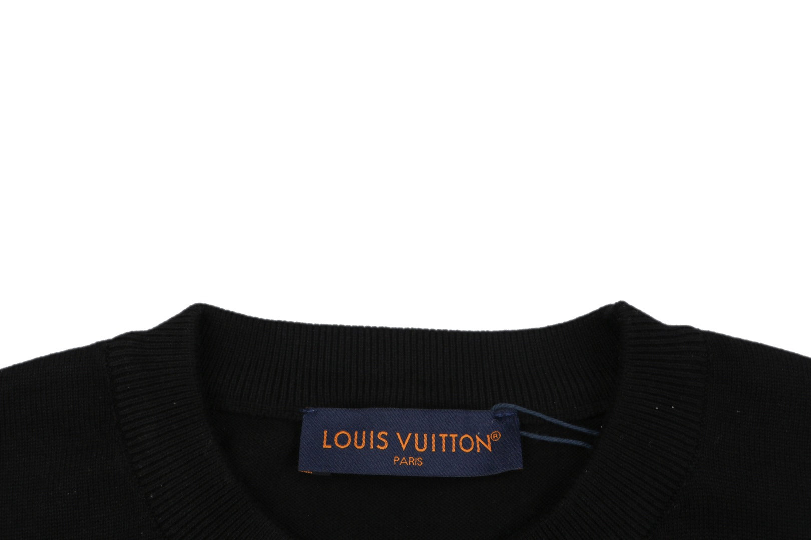 Louis Vuitton LV Trunk Jacquard Shield Graphic Short Sleeve Tee – Black
