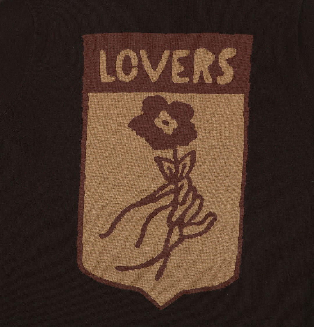Louis Vuitton LV Trunk Jacquard Shield Graphic Short Sleeve Tee – Brown