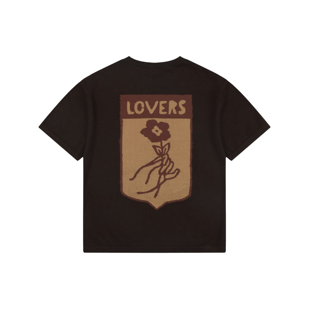 Louis Vuitton LV Trunk Jacquard Shield Graphic Short Sleeve Tee – Brown