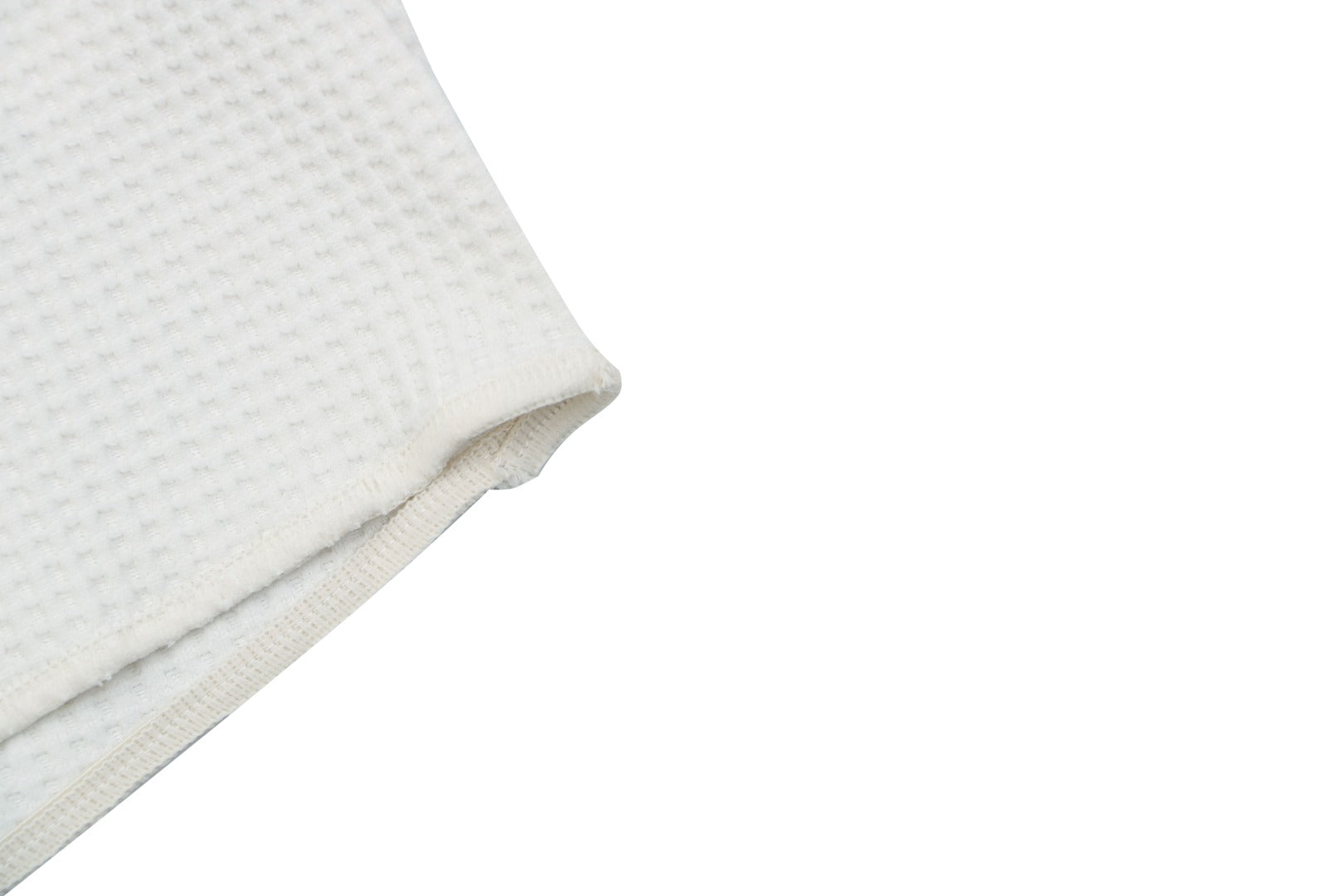 Goldwin Tonal Waffle Texture Short Sleeve Tee — White