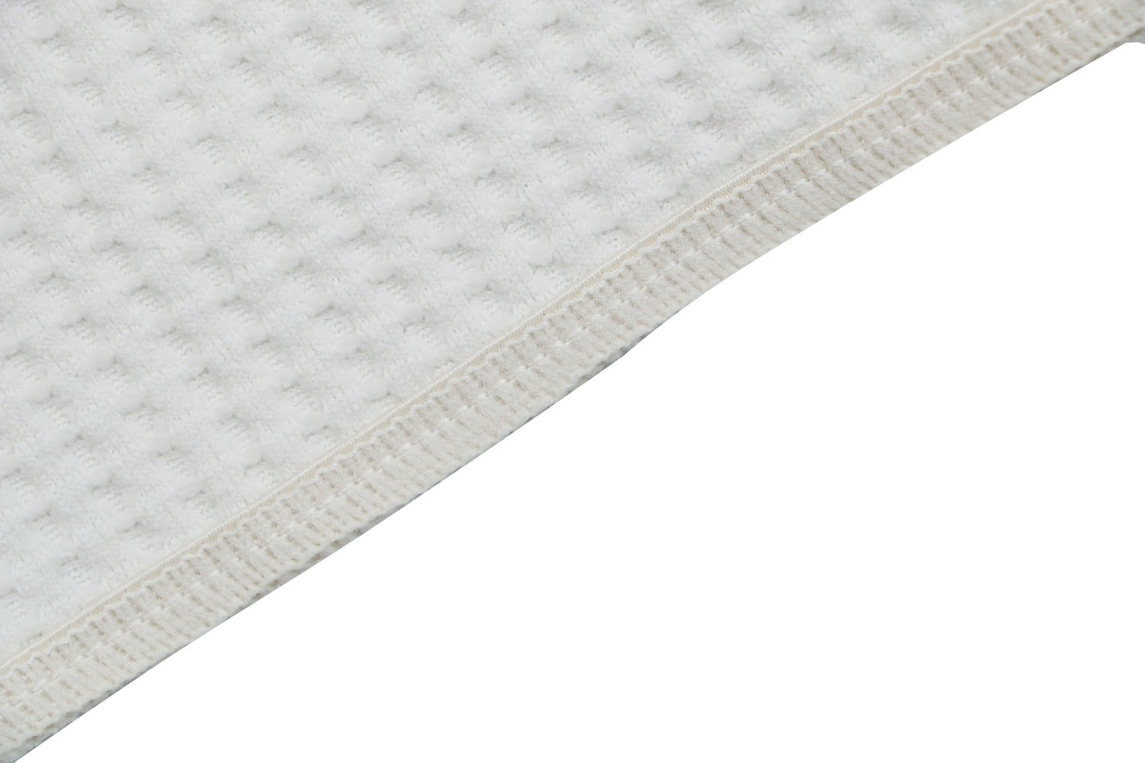 Goldwin Tonal Waffle Texture Short Sleeve Tee — White