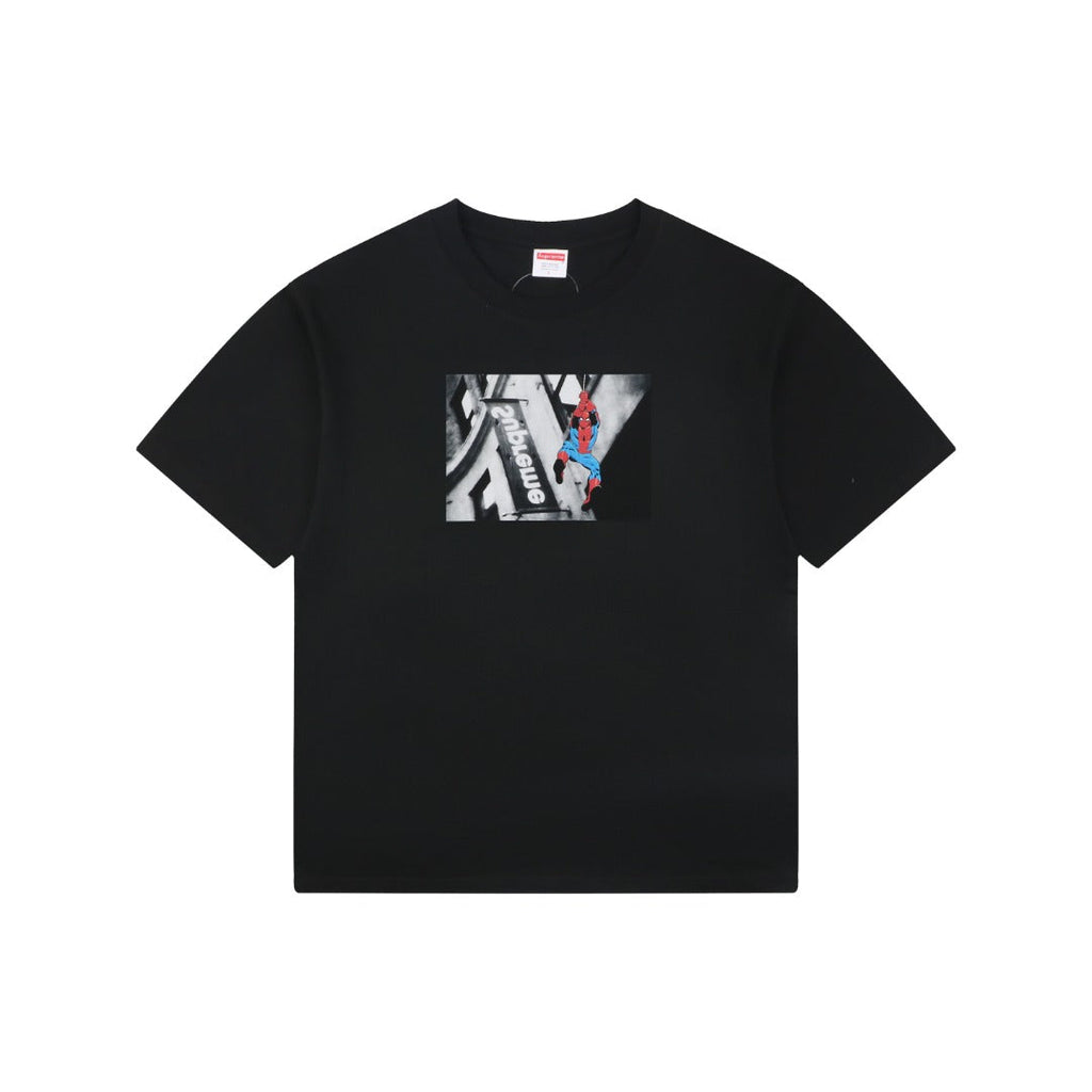 Supreme x Marvel Spider-Man Graphic Short Sleeve Tee — Black