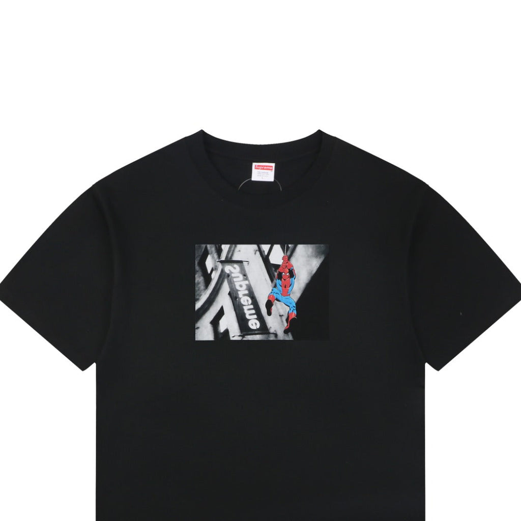 Supreme x Marvel Spider-Man Graphic Short Sleeve Tee — Black