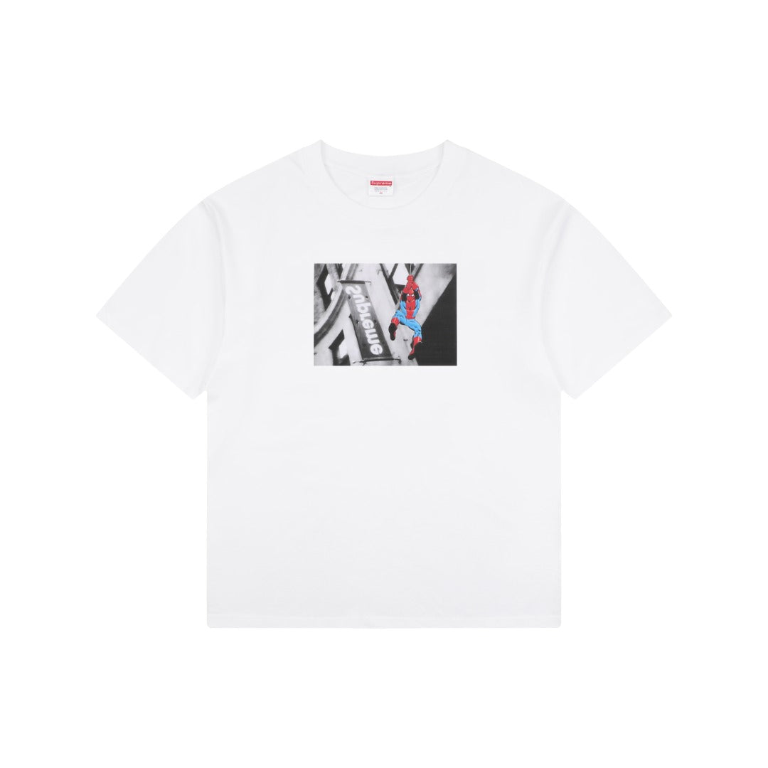 Supreme x Marvel Spider-Man Graphic Short Sleeve Tee — White
