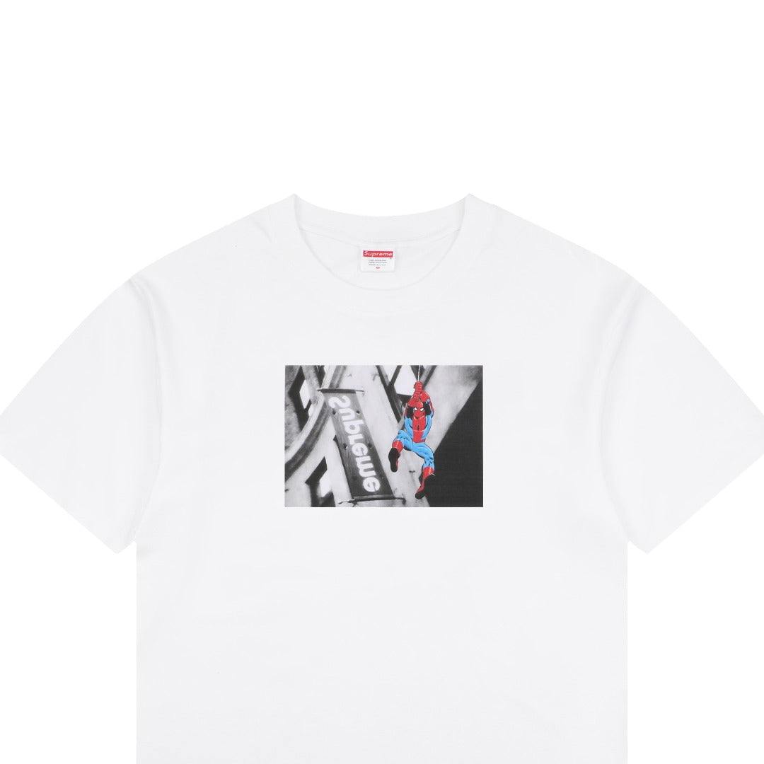 Supreme x Marvel Spider-Man Graphic Short Sleeve Tee — White