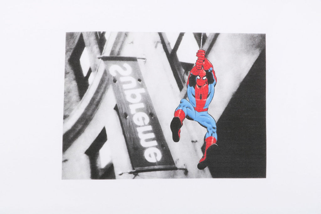 Supreme x Marvel Spider-Man Graphic Short Sleeve Tee — White