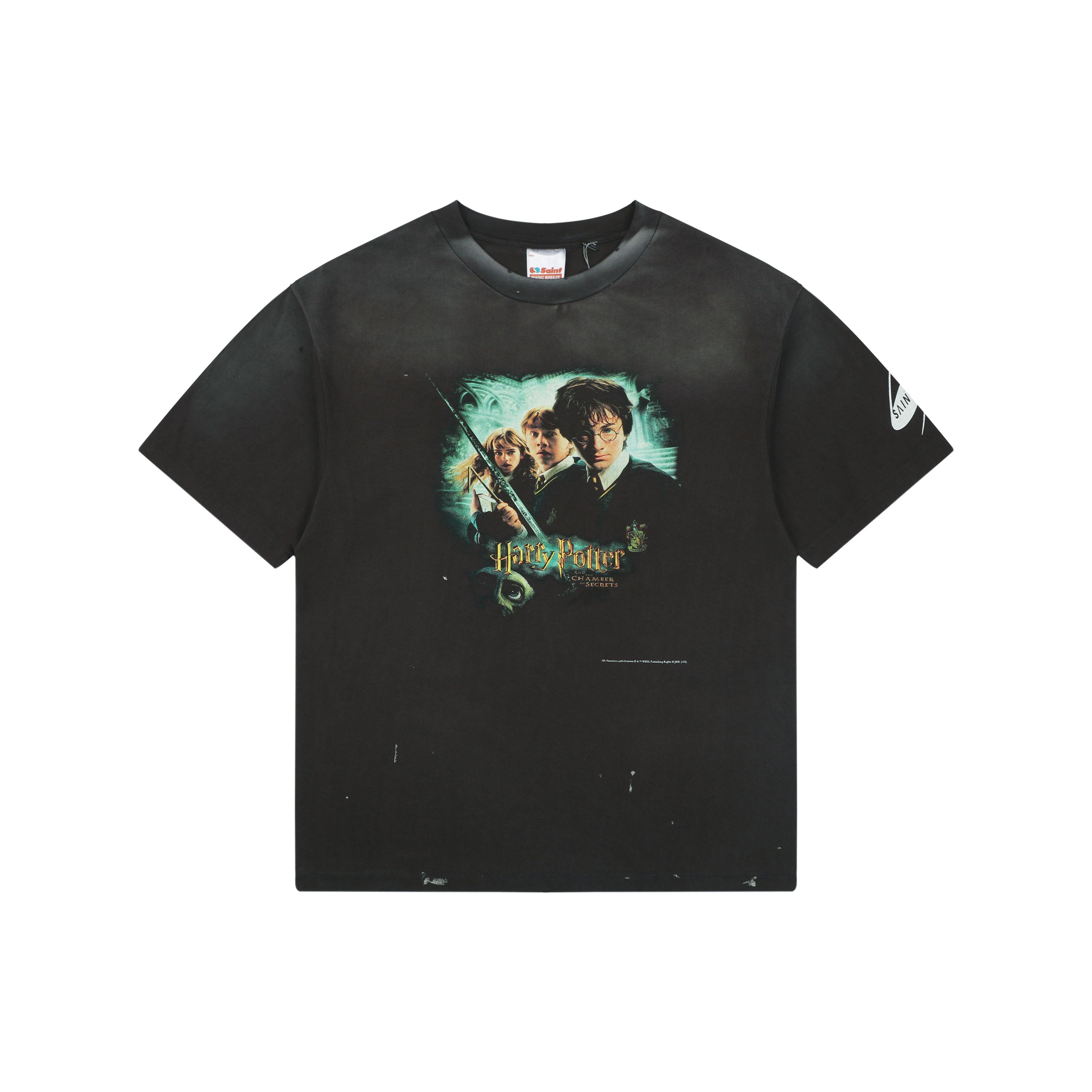 Saint Michael x Harry Potter and the Chamber of Secrets Movie Poster Graphic Print Short Sleeve Tee