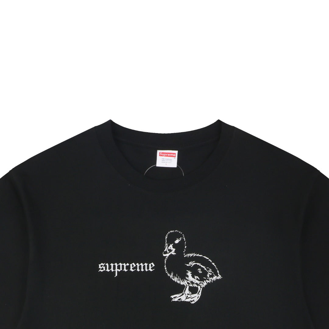Supreme Duckling Graphic Short Sleeve Tee — Black