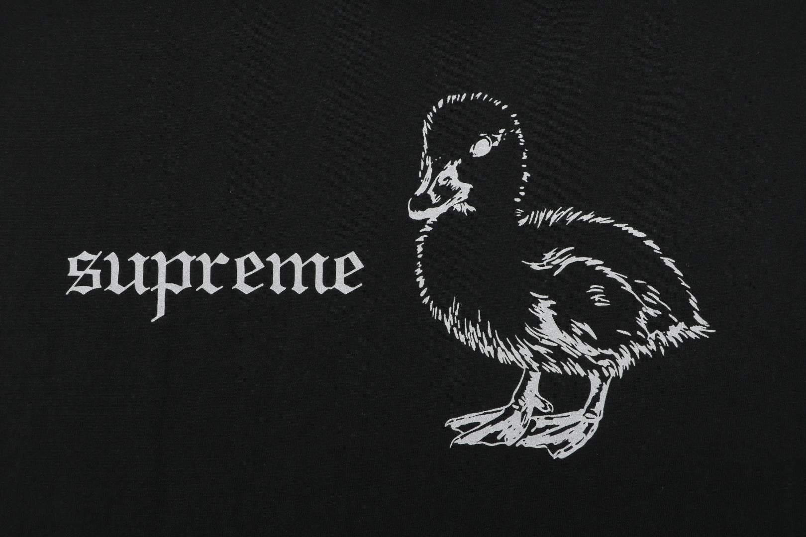 Supreme Duckling Graphic Short Sleeve Tee — Black