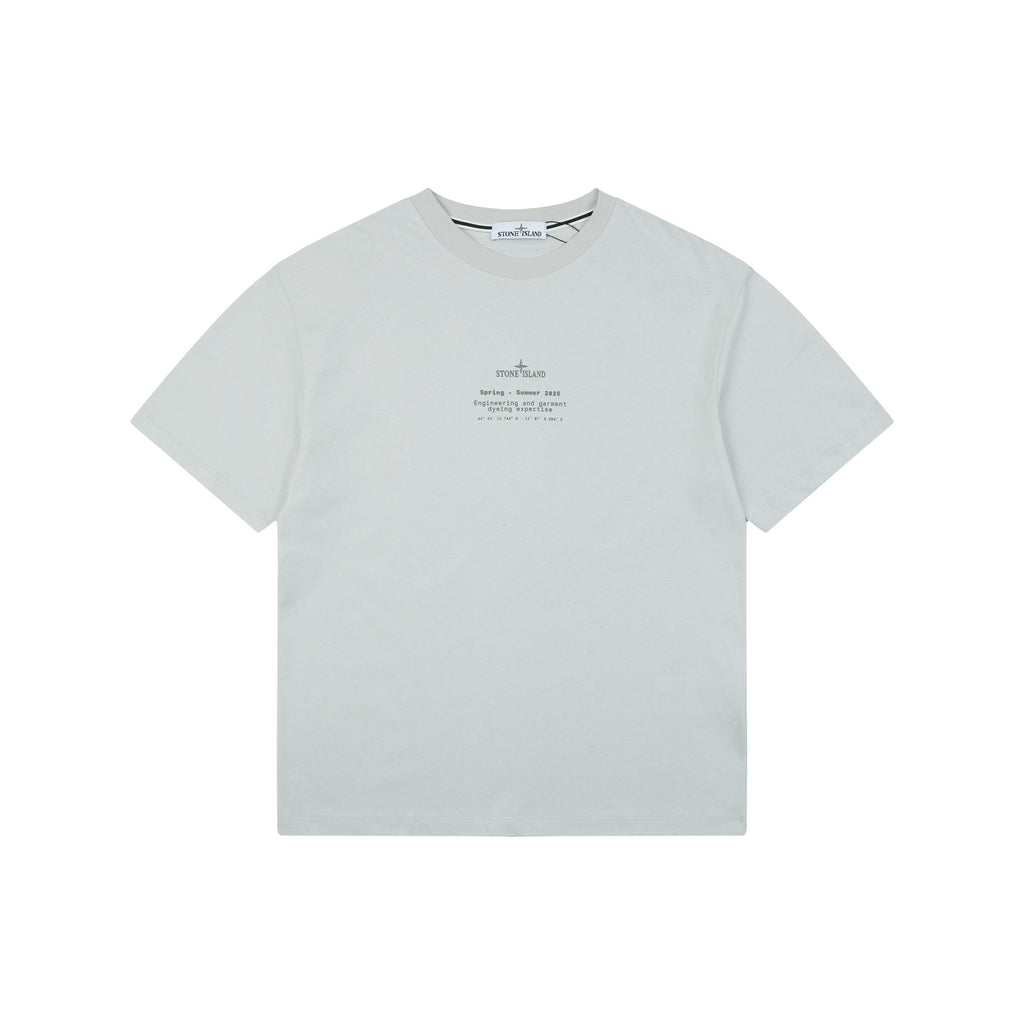 Stone Island Compass Badge Short Sleeve Tee – Graphite Grey