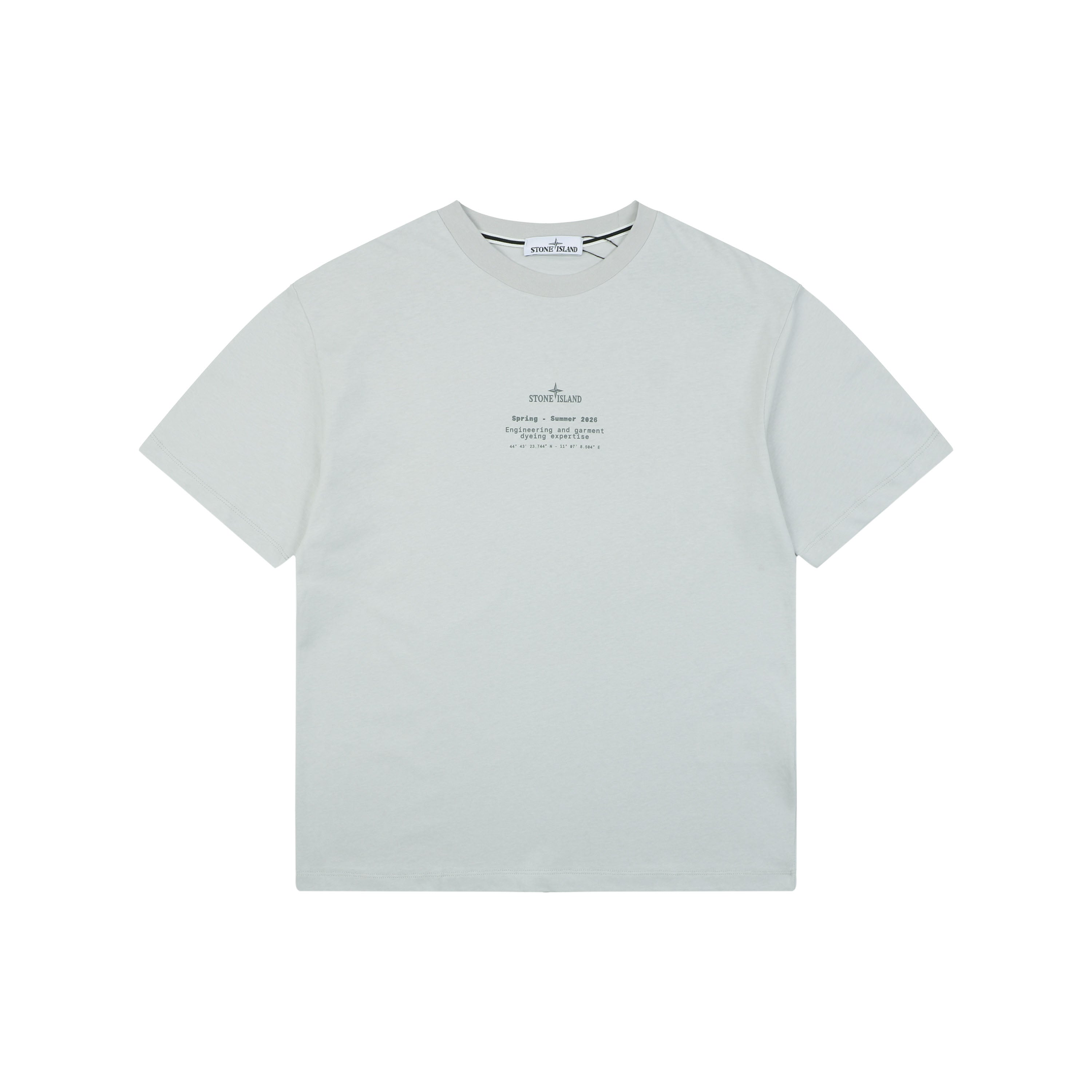 Stone Island Compass Badge Short Sleeve Tee – Graphite Grey
