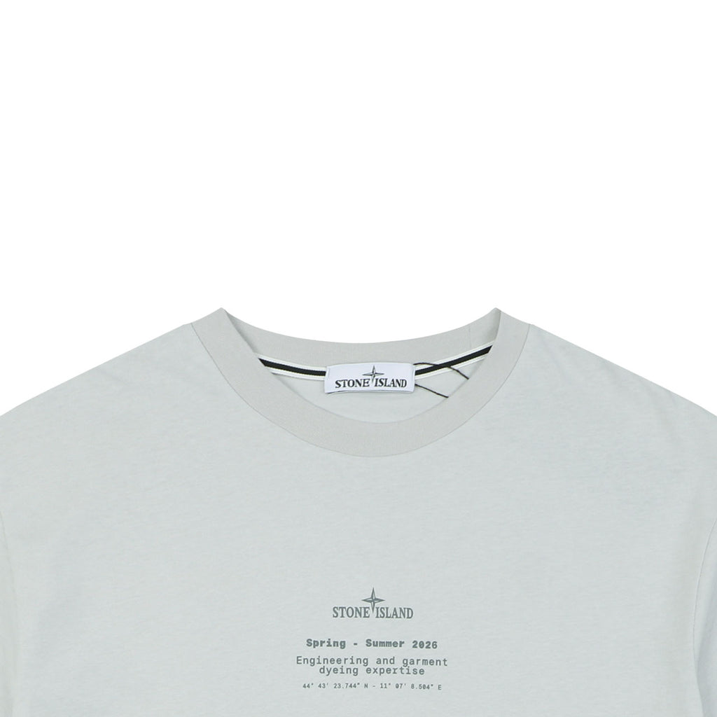 Stone Island Compass Badge Short Sleeve Tee – Graphite Grey