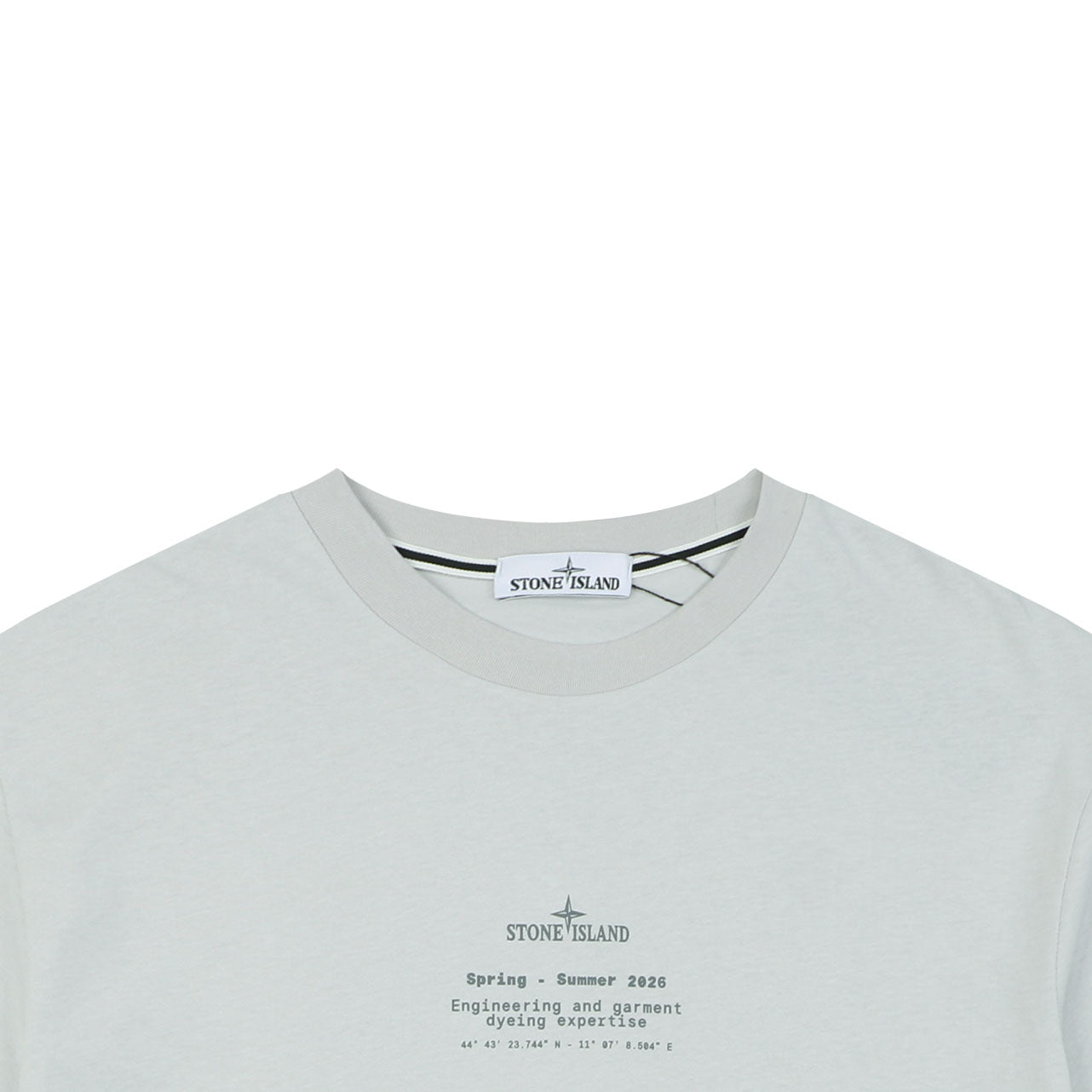 Stone Island Compass Badge Short Sleeve Tee – Graphite Grey