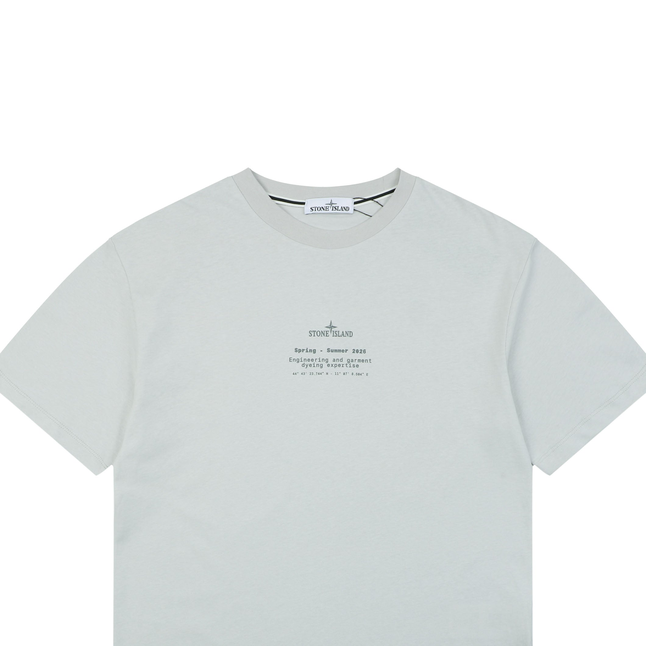 Stone Island Compass Badge Short Sleeve Tee – Graphite Grey