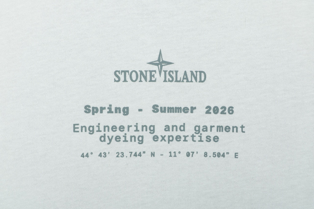 Stone Island Compass Badge Short Sleeve Tee – Graphite Grey