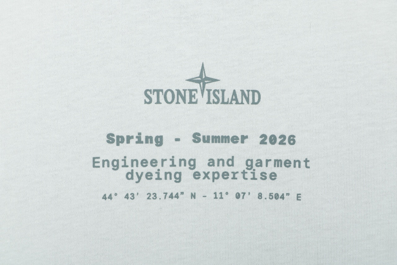 Stone Island Compass Badge Short Sleeve Tee – Graphite Grey