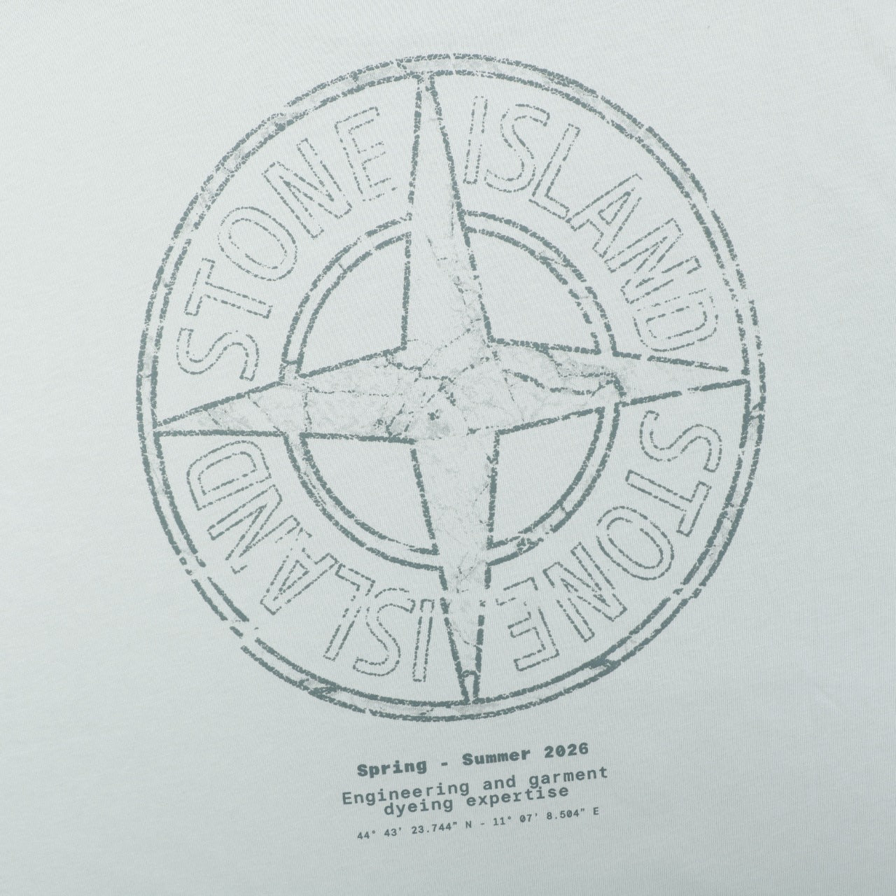 Stone Island Compass Badge Short Sleeve Tee – Graphite Grey