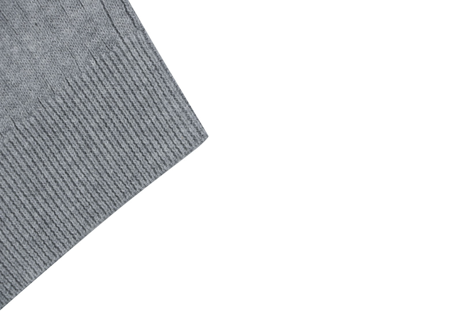 Ralph Lauren Pony Logo Waffle-Knit Short Sleeve Polo – Grey