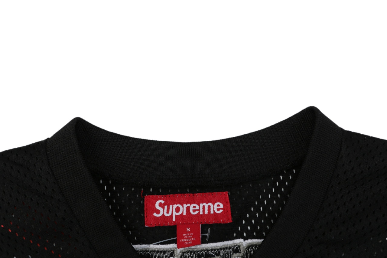 Supreme ‘94 Sequin Mesh Football Jersey – Black