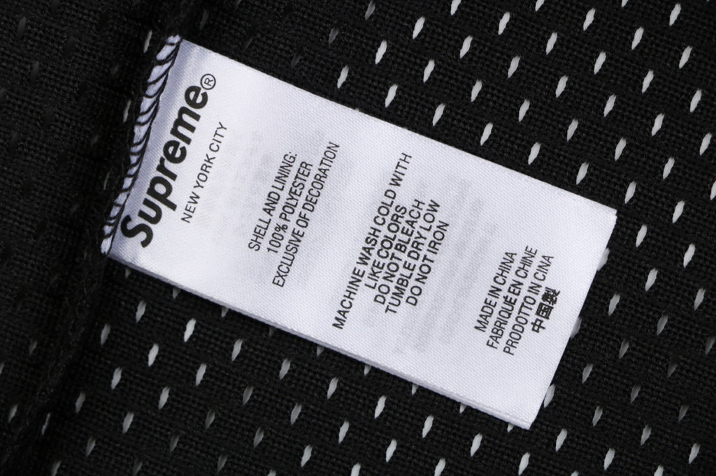 Supreme ‘94 Sequin Mesh Football Jersey – Black