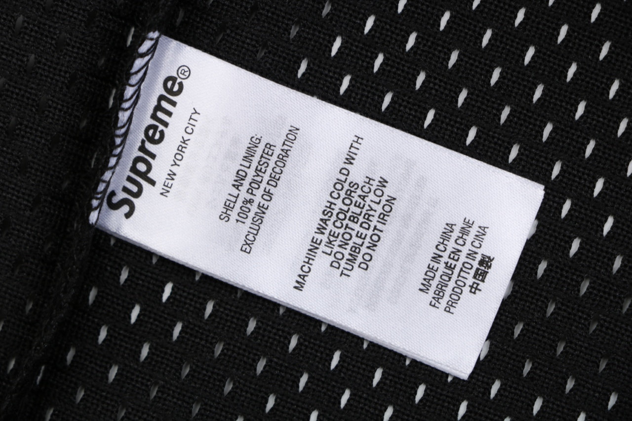 Supreme ‘94 Sequin Mesh Football Jersey – Black