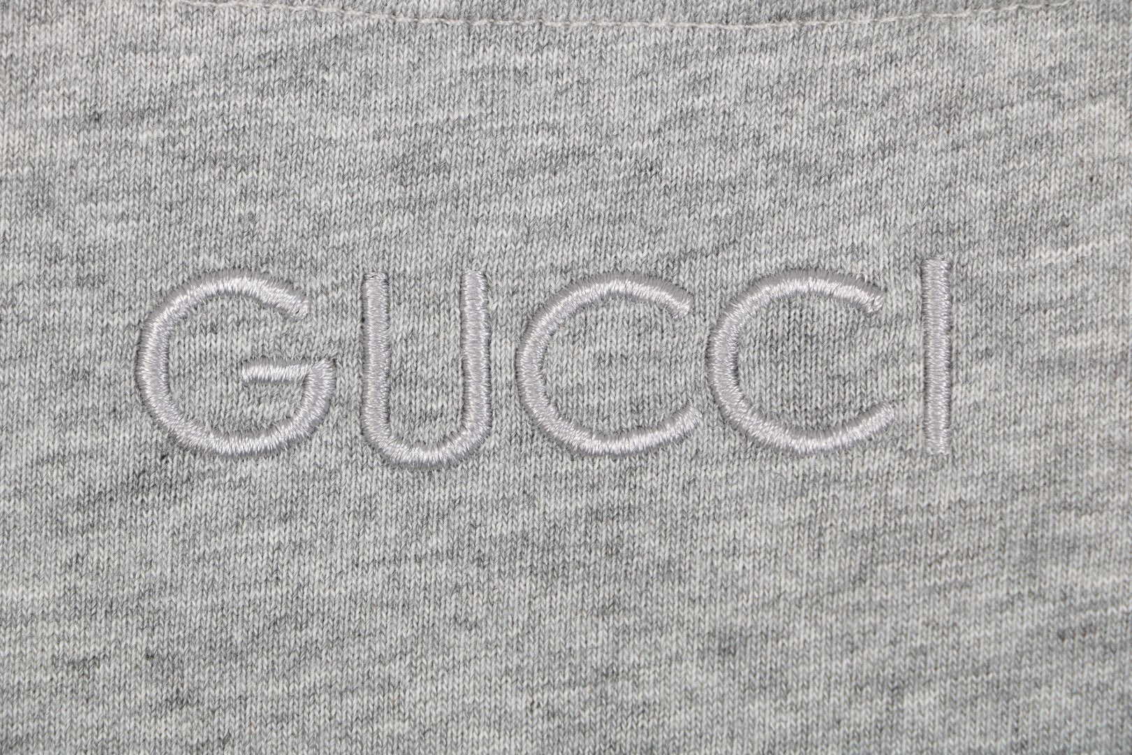 Gucci Shoulder Web Trim Short Sleeve Tee – Grey