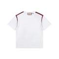 Gucci Shoulder Web Trim Short Sleeve Tee – White