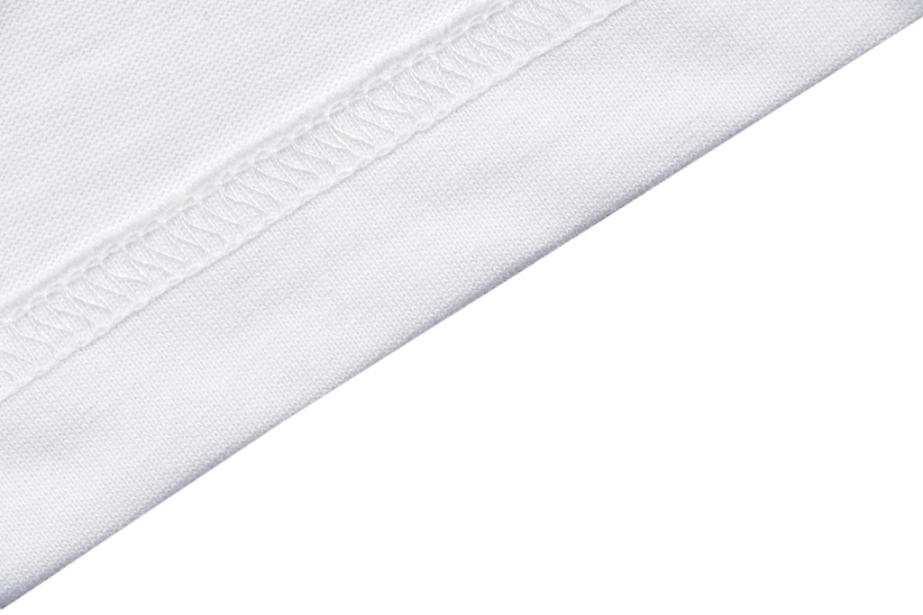 Gucci Shoulder Web Trim Short Sleeve Tee – White